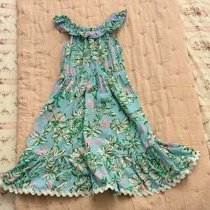 Girls Lilly Pulitzer  Ruffle Dress